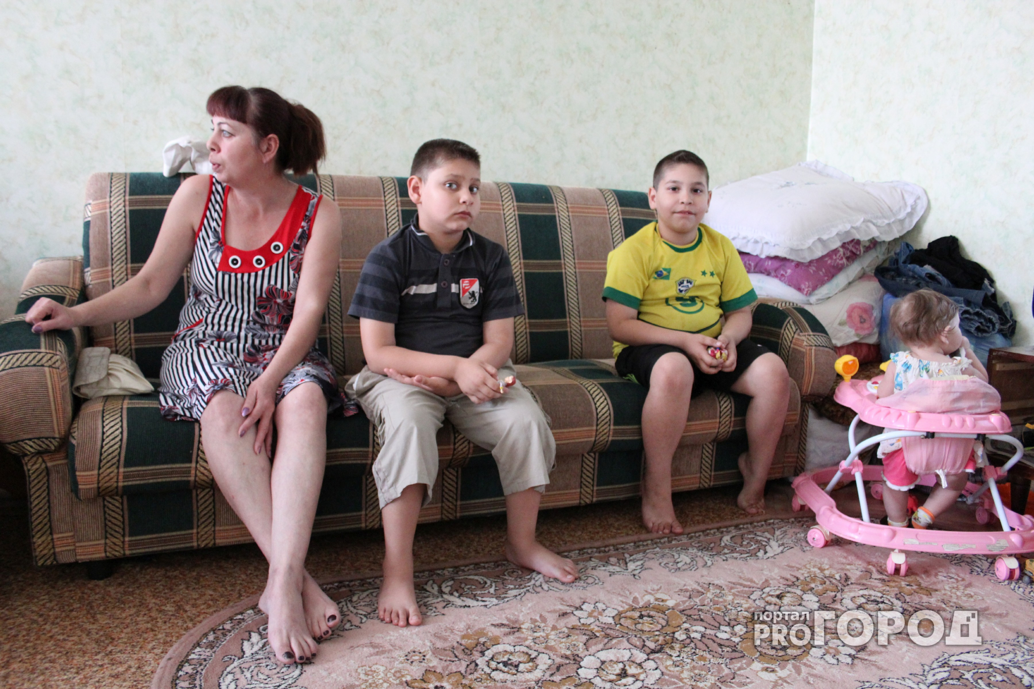 В Вурнарском районе из-за жадности чиновников у многодетной семьи нет жилья