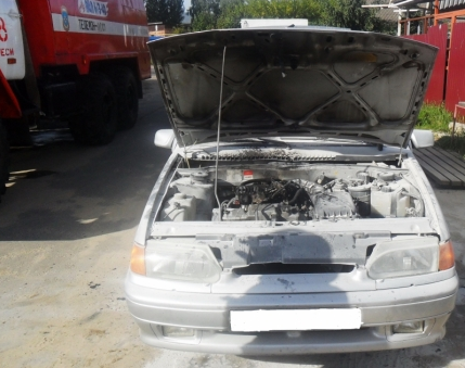 В Ибресях у мужчины загорелся автомобиль после замены печки