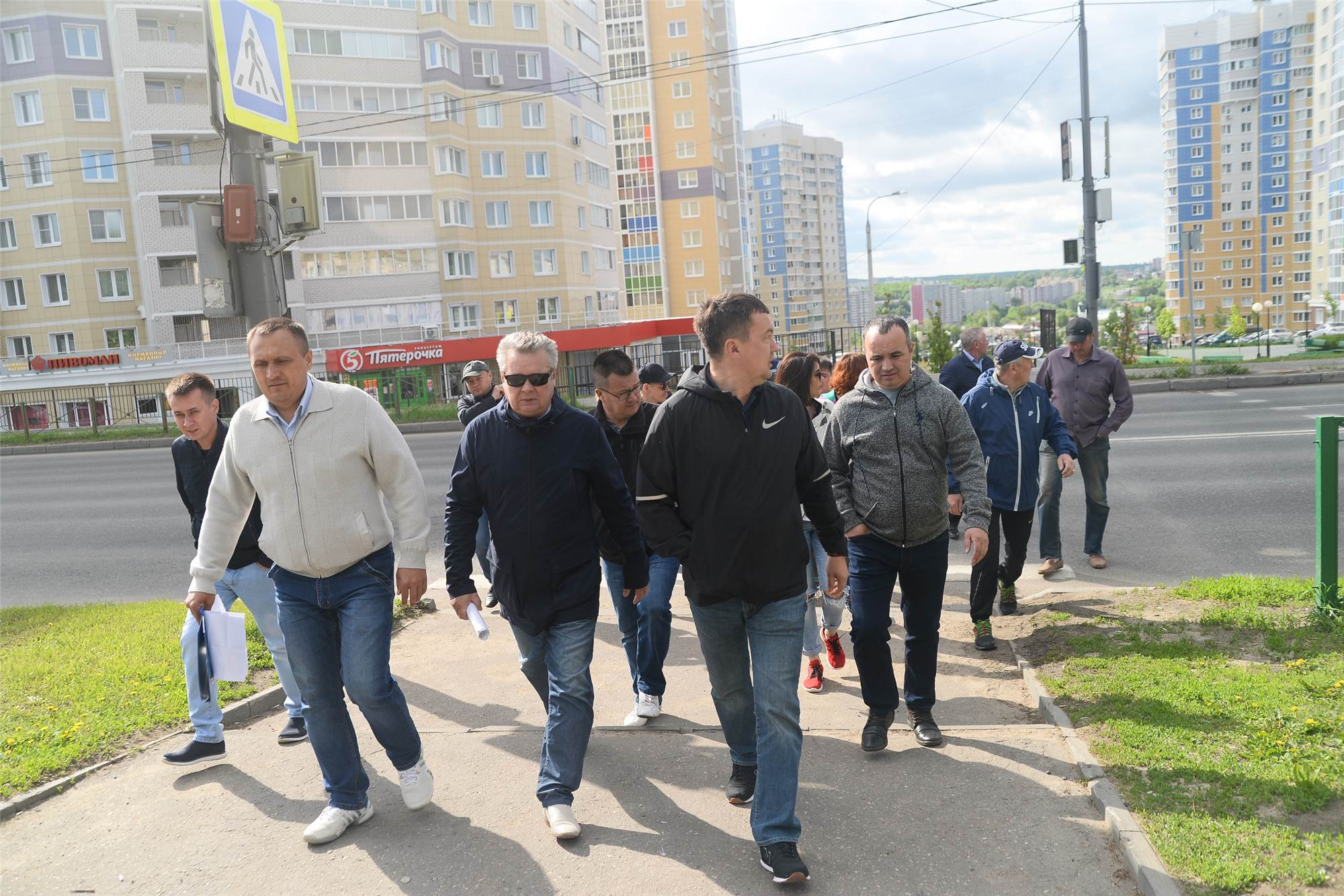 Чебоксарским УК сделали замечания после обхода ряда городских улиц