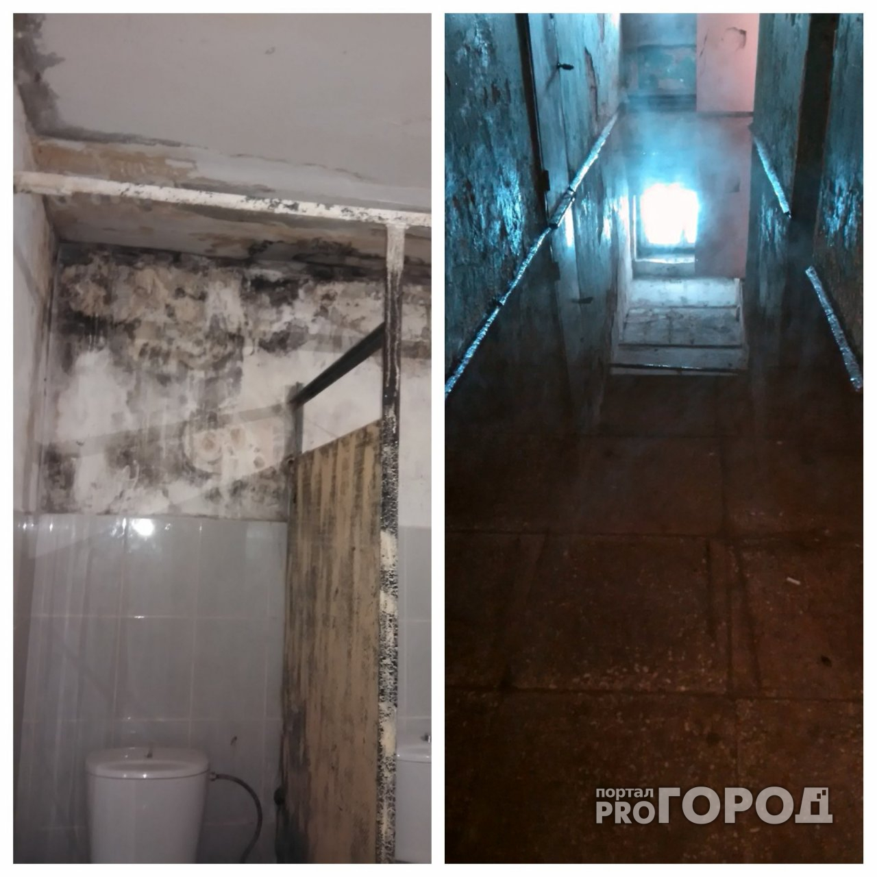 В Новочебоксарске подъезд жилого дома залило кипятком