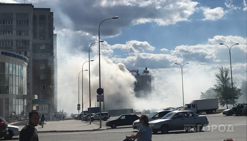 В Новоюжном районе кафе окутал дым