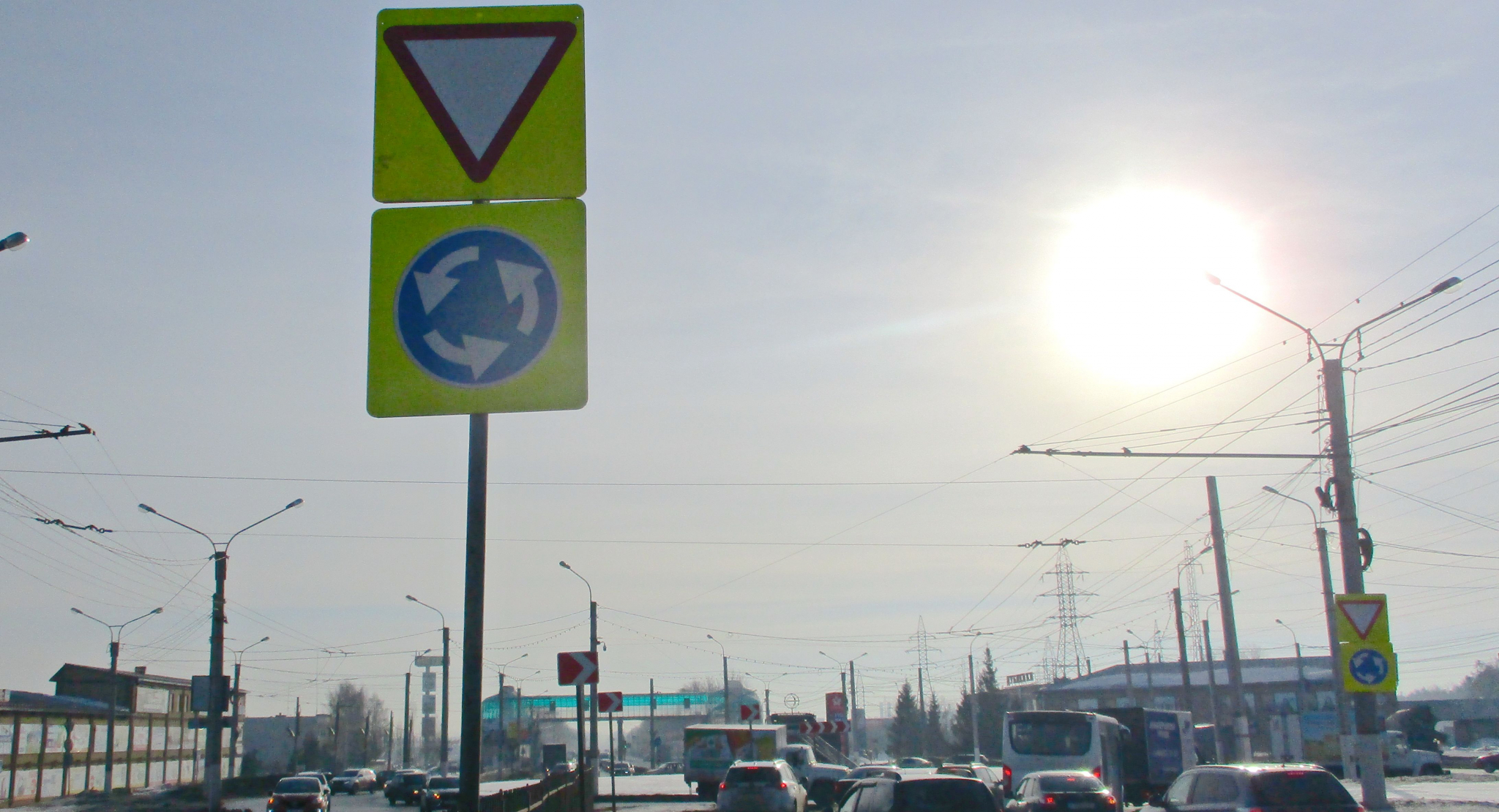 В Чебоксарах восстановили ряд дорожных знаков