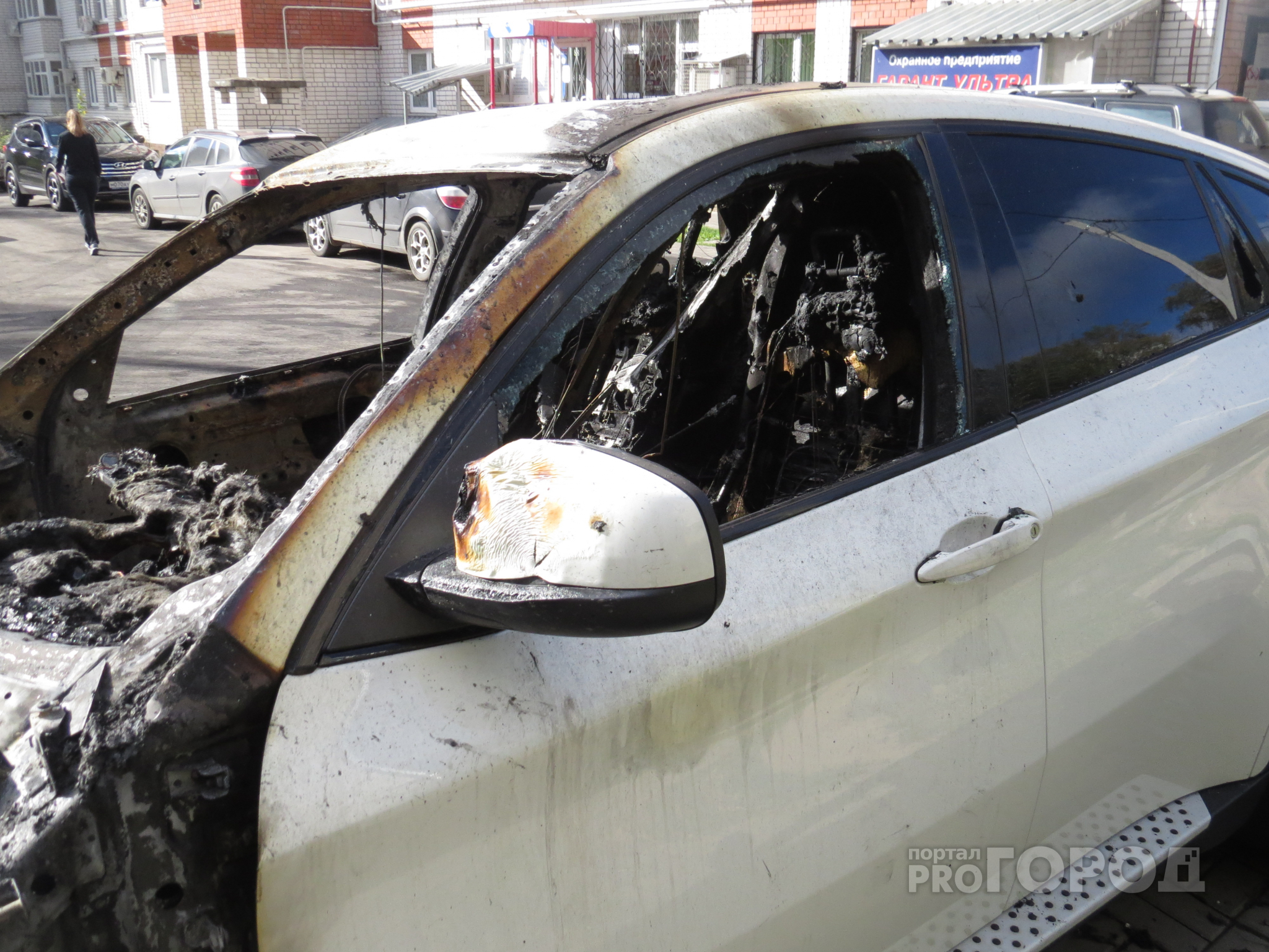 В Шумерле ночью сгорели три легковых автомобиля