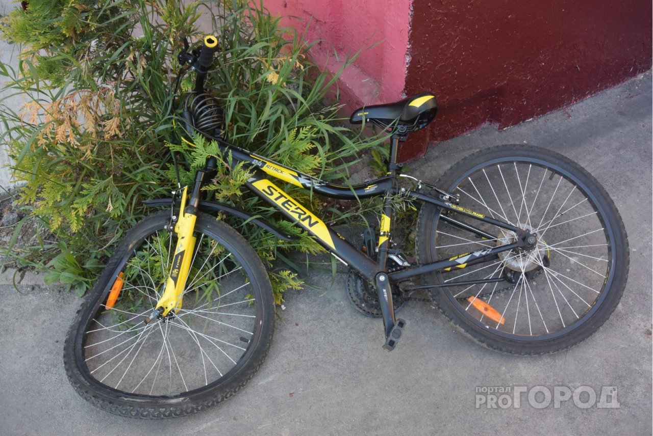 В Чебоксарах 10-летний велосипедист попал под колеса "Гранты"