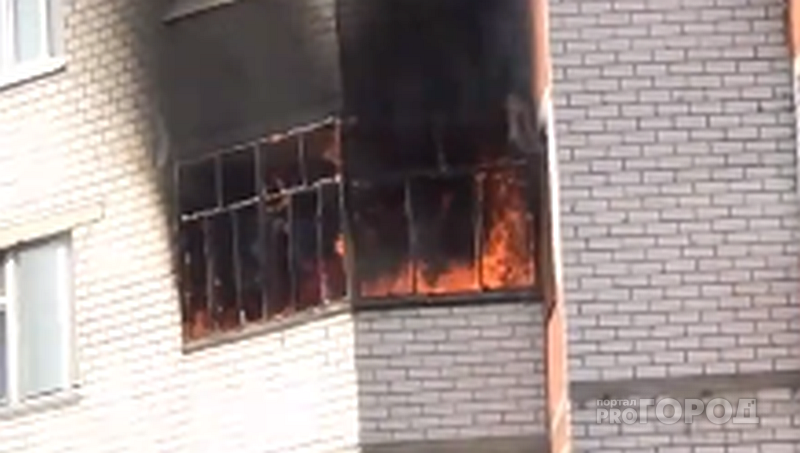 В МЧС назвали причину пожара в квартире в Новоюжном районе