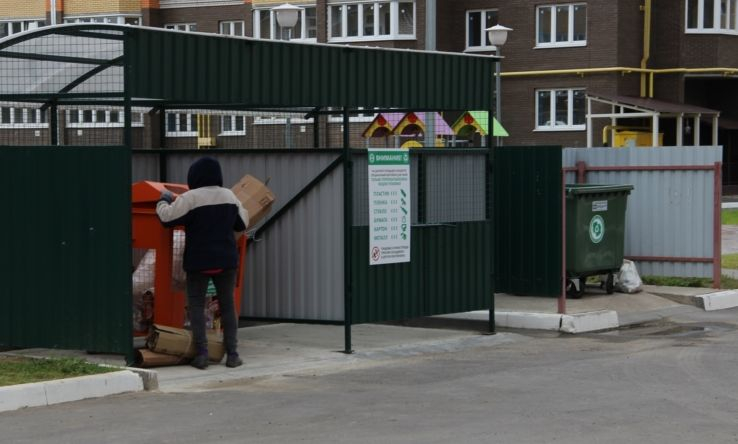 Систему раздельного сбора мусора пока увеличат до восьми контейнеров на город