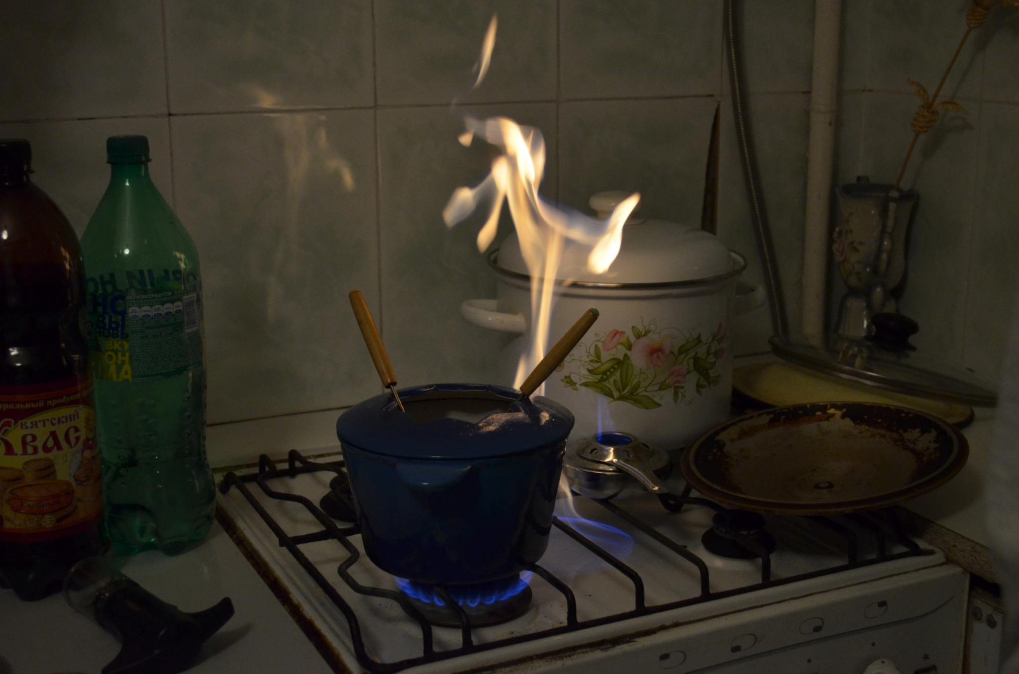 В Козловке женщина получила ожоги от взрыва газа