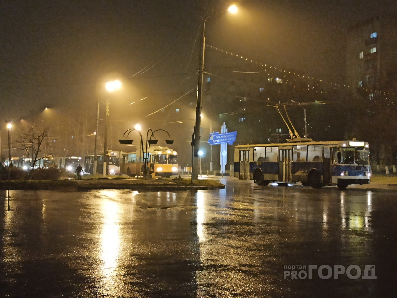 В час пик в Новочебоксарске встали троллейбусы