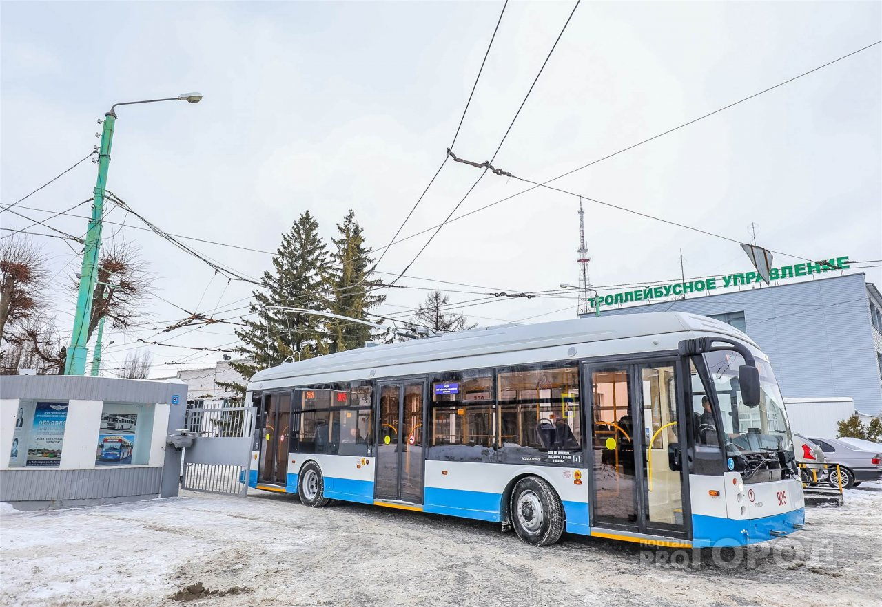 «Безрогие» троллейбусы могут запустить между Чебоксарами и Новочебоксарском