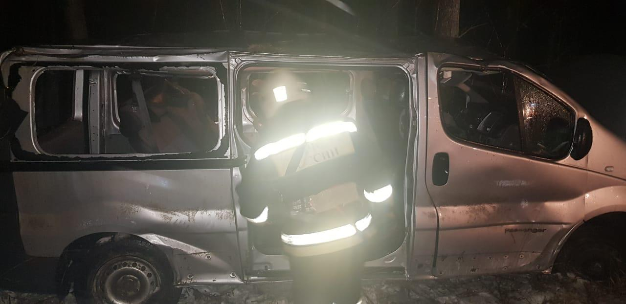 Три пассажира "Рено" пострадали в ДТП в Ядринском районе
