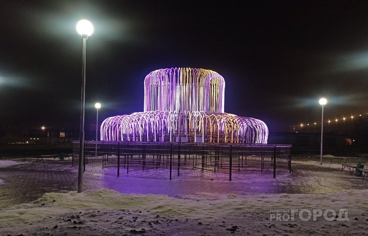 В Новочебоксарске заработал фонтан без воды