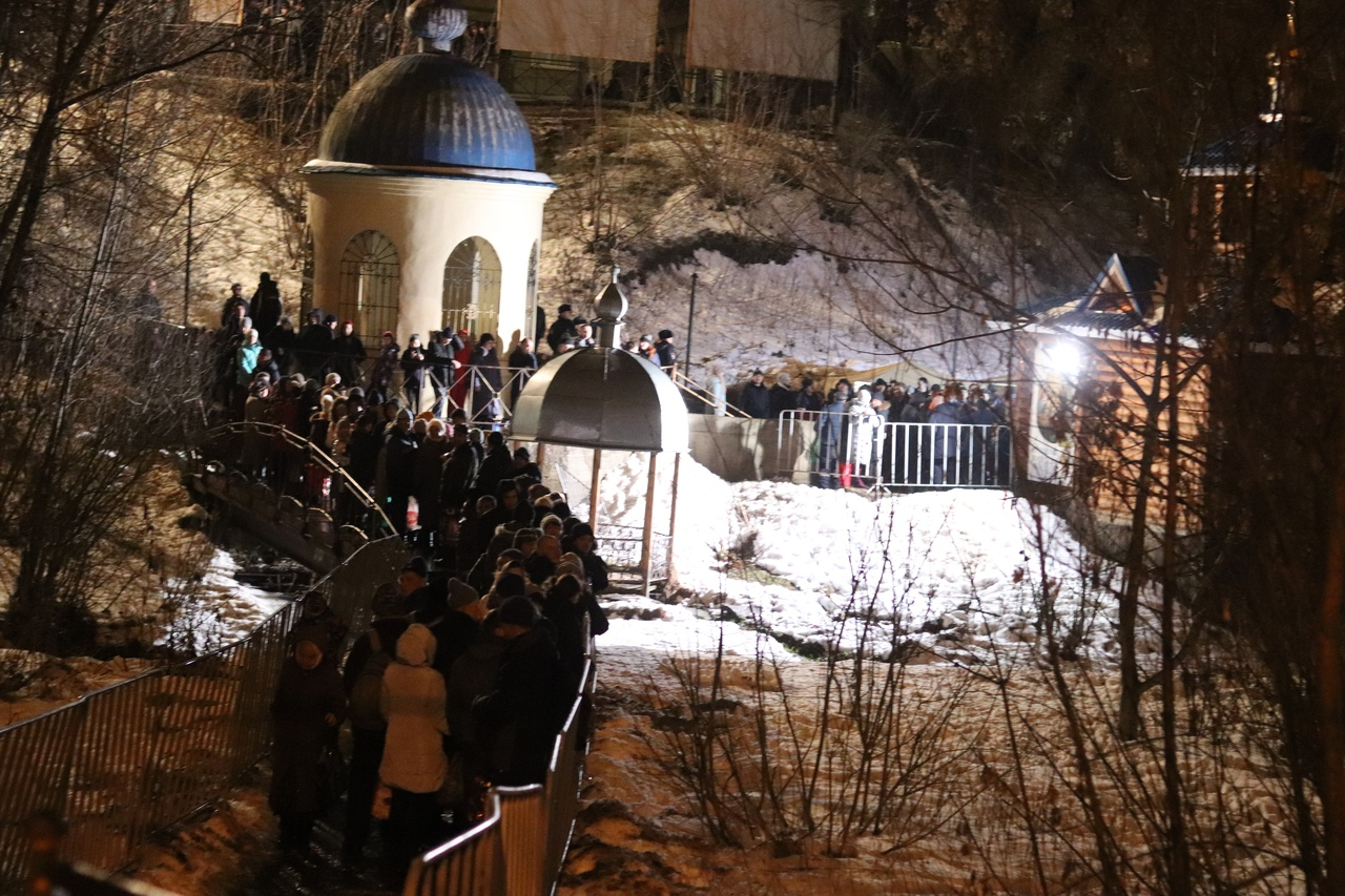 Сколько православных новочебоксарцев искупалось на Крещение