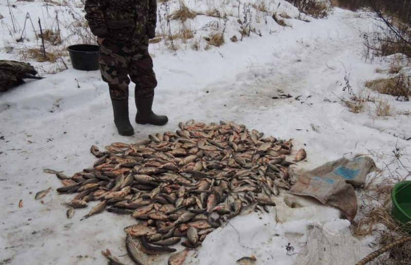 Четверо мужчин заплатят 110 тысяч рублей за зимнюю рыбалку не по правилам