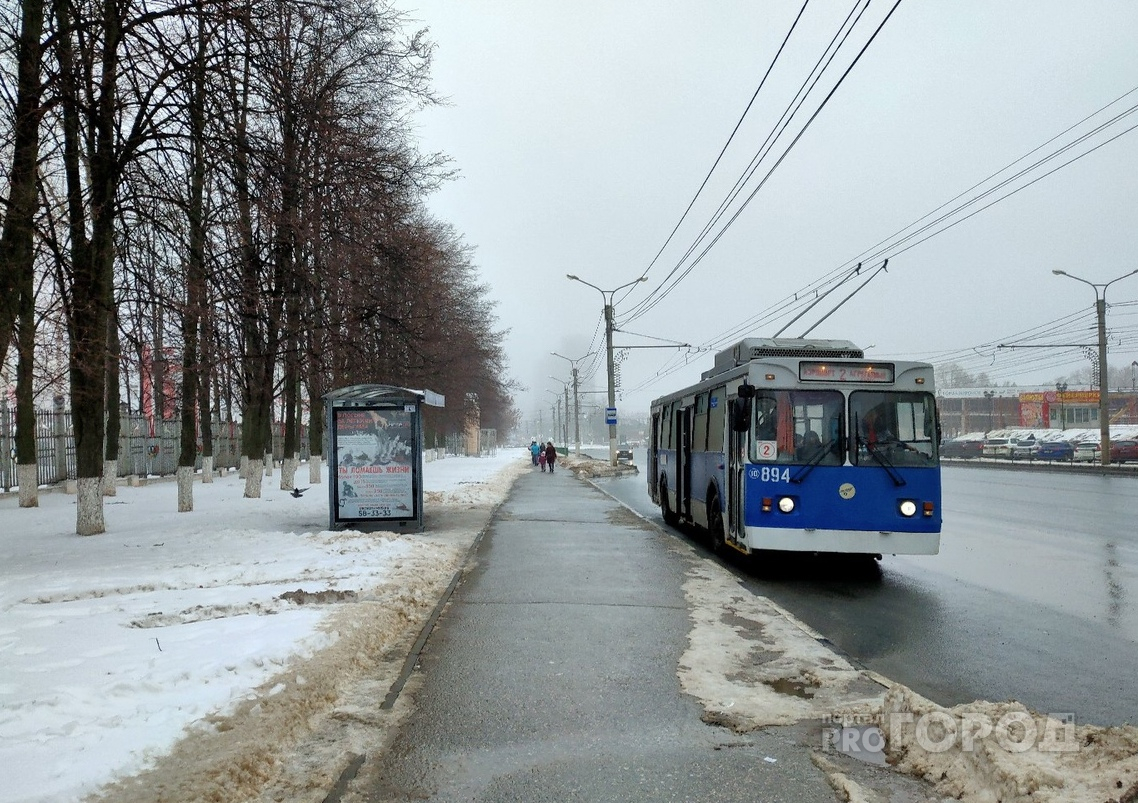 Как власти предлагают изменить семь троллейбусных маршрутов в Чебоксарах