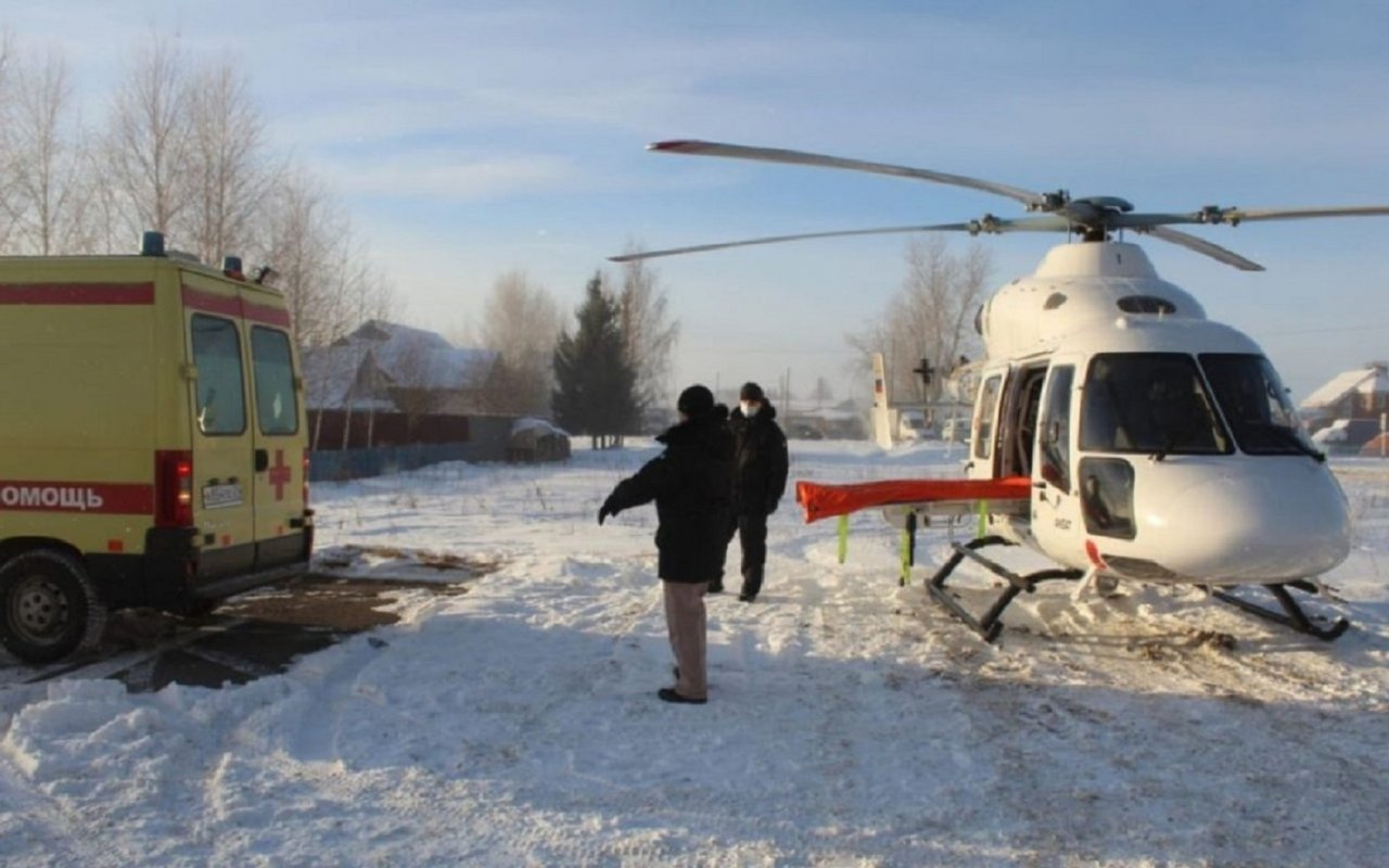 В Чувашии перестал летать вертолет санавиации