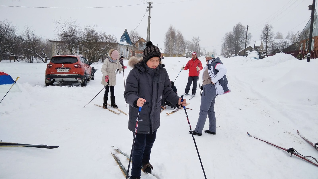 Самая добрая "Лыжня России" прошла в деревне Чебоксарского района