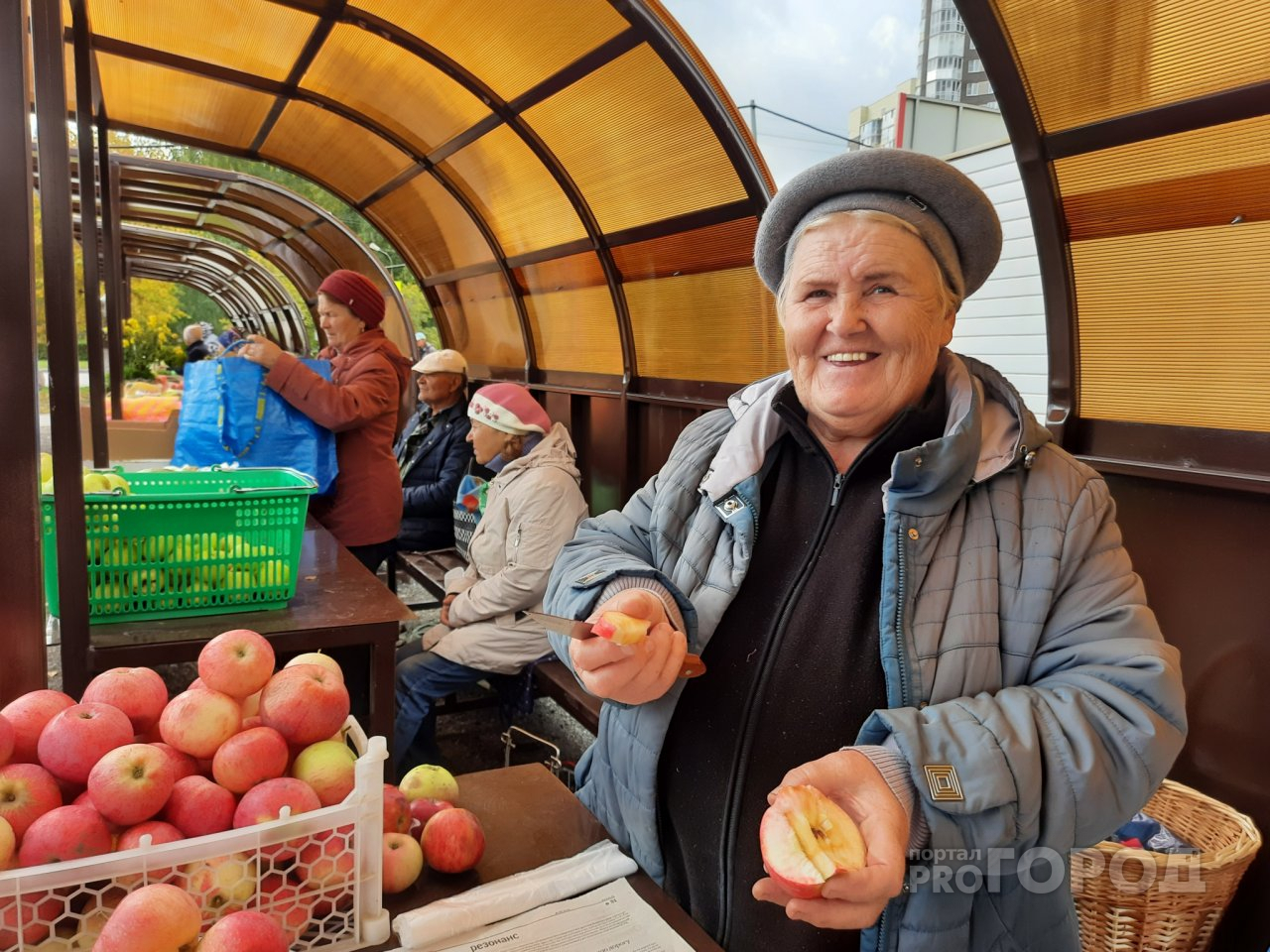 Новочебоксарские пенсионеры рассказали, сколько зарабатывают на продаже овощей и фруктов: "Будешь дома сидеть - ноги протянешь"