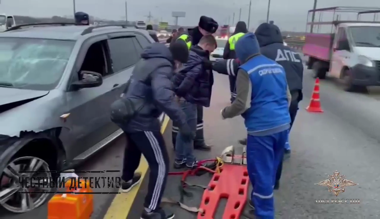 Житель Чувашии устроил гонки со стрельбой в Москве: появились кадры задержания