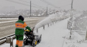 Ночью Чебоксары покрыло снегом: коммунальщики вышли на уборку дорог и улиц