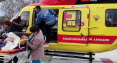 Чтобы спасти жительницу Чувашии из отдаленного района, понадобился вертолет