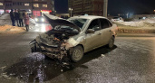 В Чебоксарах на улице Ленинского Комсомола произошло ДТП: есть пострадавший