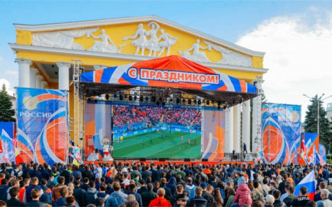 В Чебоксарах на большом экране покажут матч между Россией и Хорватией