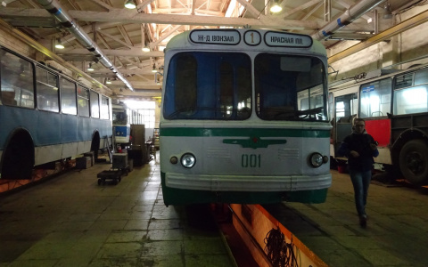В Чебоксарах восстановят первый троллейбус
