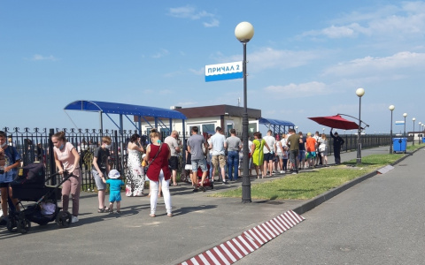 Этим летом в Чебоксары по Волге приплыли 42 тысячи туристов